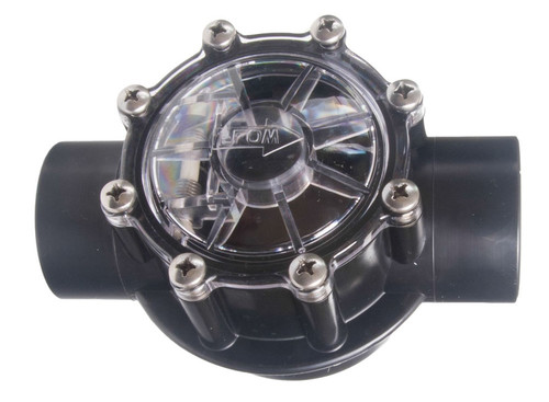 2 Inch Socket x 2.5 Inch Spigot 2 lbs Black HydroSeal Serviceable Check Valve