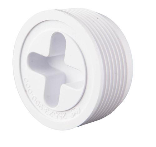 1-1/2 Inch MPT Black Josam Plug