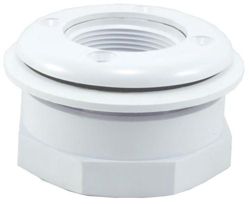 1.5 Inch FIP x 1.5 Inch Socket Gray Vinyl Inlet/Outlet Wall Return Fitting