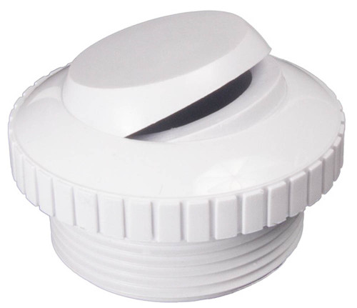 1.5 Inch MIP Dark Gray Threaded Directional Flow Slotted Outlet