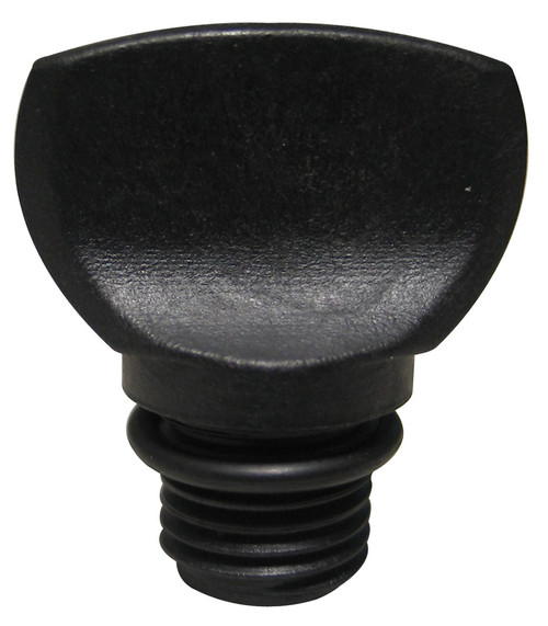 1/4 Inch Black Challenger Style Pump Plug