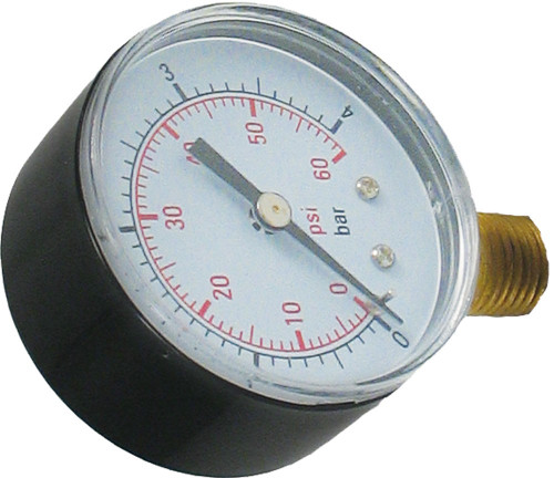 1/4 Inch NPT Side Mount Pressure Gauge