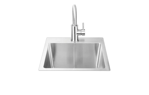 Bull 18" Premium Stainless Steel Dual Mount All In One Sink Kit