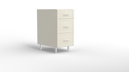 Bull 18" x 34.5" x 26" 3-Drawer Base