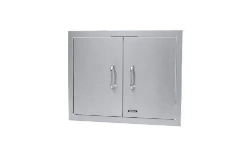 Bull 25" Stainless Steel Double Door with Reveal