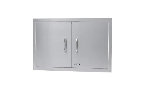 Bull 30" Stainless Steel Double Door with Reveal