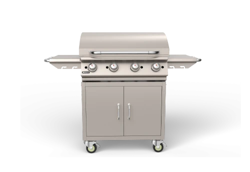 Bull 30" Stainless-Steel Liquid Propane Commercial Style Griddle Cart