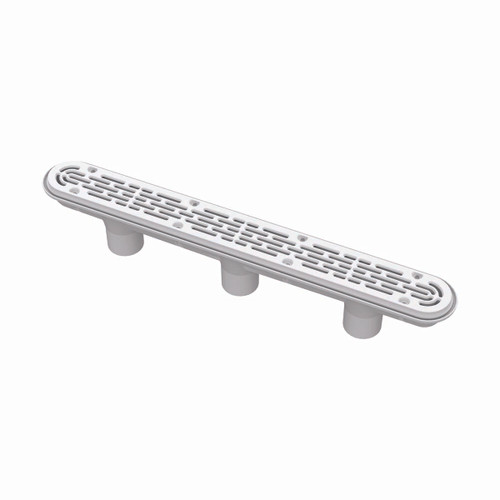 AquaStar 32" Channel Drain Flat Grate - Dark Gray
