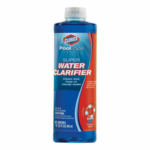Clorox PoolSpa Super Water Clarifier 32 oz