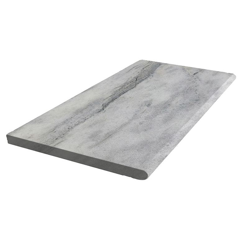 Sienna Marble Pool Coping 12x24 Bullnose.