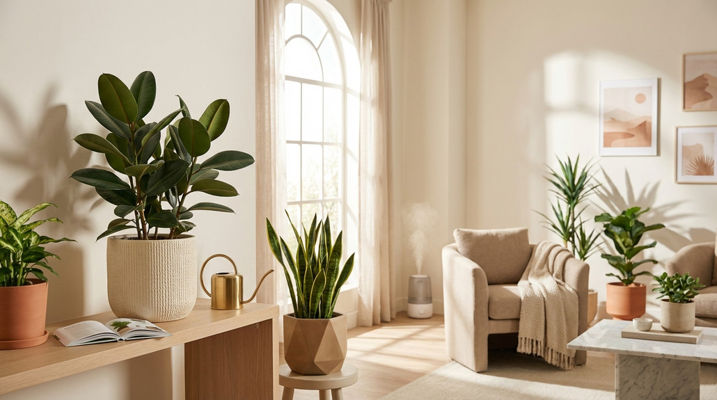 أسباب اصفرار أوراق النباتات الداخلية وكيفية علاجها في منازل السعودية