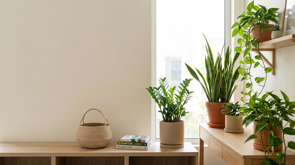 أفضل النباتات الداخلية للشقق ذات الإضاءة المحدودة في منازل العراق