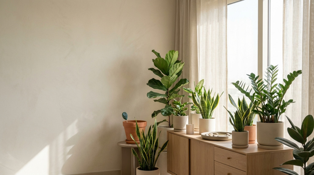 كيفية العناية بالنباتات الداخلية خلال حرارة الصيف في منازل الإمارات