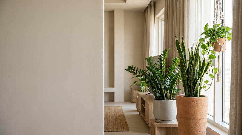 أفضل النباتات الداخلية للشقق ذات الإضاءة المحدودة في منازل العراق