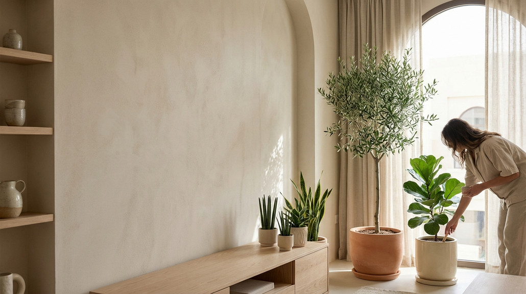 شرح النباتات الداخلية للمبتدئين في منازل الإمارات