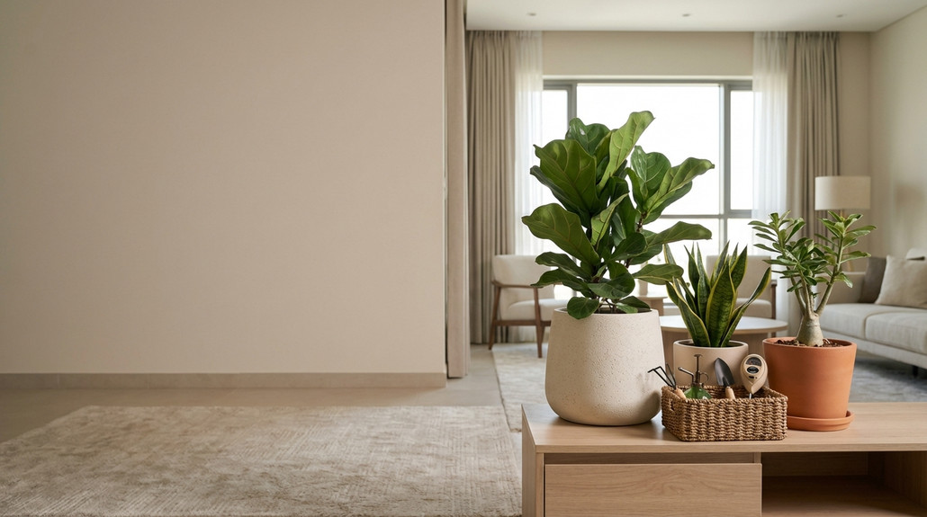 ما الذي تحتاجه النباتات الداخلية فعليًا للبقاء في المنازل في منازل الإمارات