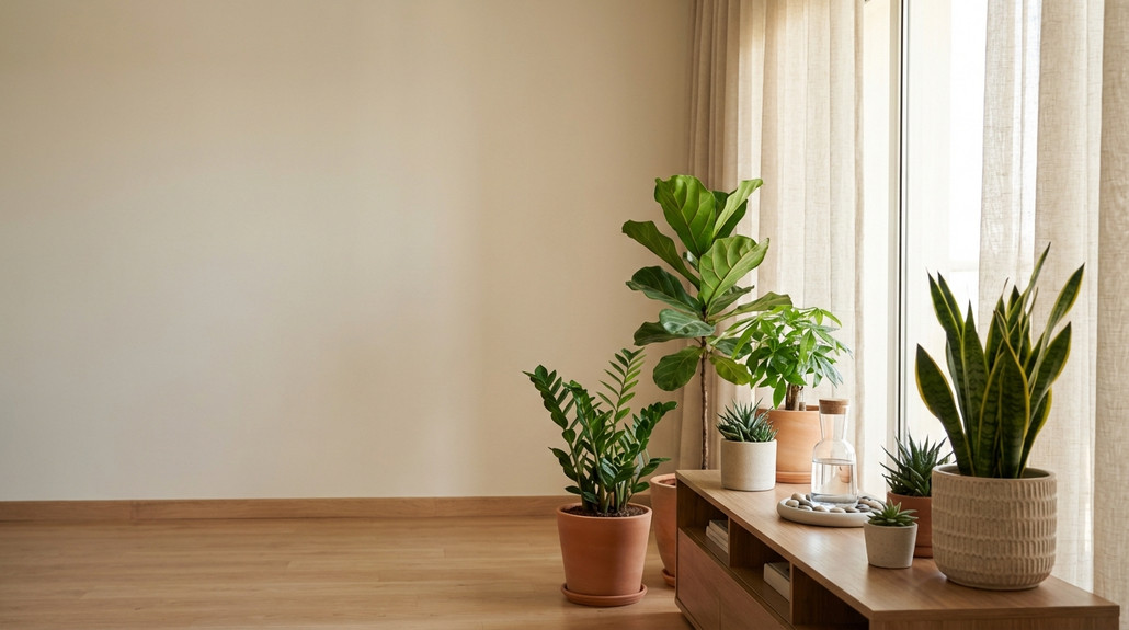 كيفية العناية بالنباتات الداخلية خلال حرارة الصيف في منازل السعودية