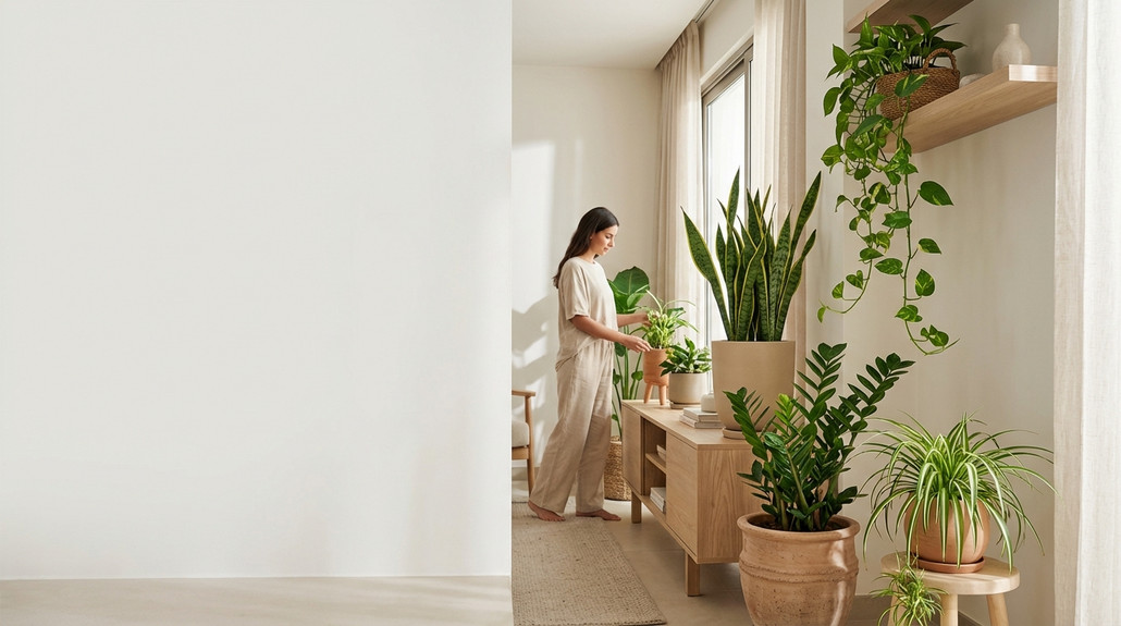 أفضل النباتات الداخلية للشقق ذات الإضاءة المحدودة في منازل السعودية