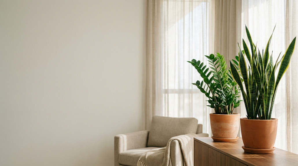 أفضل النباتات الداخلية للشقق ذات الإضاءة المحدودة في منازل الإمارات