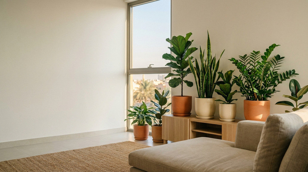 كيفية إنقاذ نبات داخلي يحتضر خطوة بخطوة في منازل الإمارات