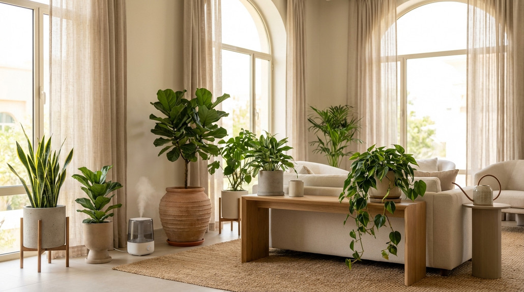 شرح النباتات الداخلية للمبتدئين في منازل السعودية