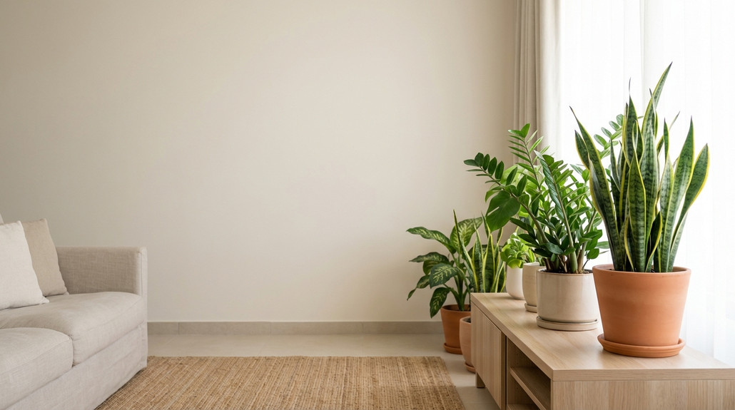 أفضل النباتات الداخلية للشقق ذات الإضاءة المحدودة في منازل السعودية