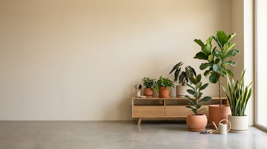 مشاكل النباتات الداخلية الشائعة في المنازل الحارة في منازل الإمارات