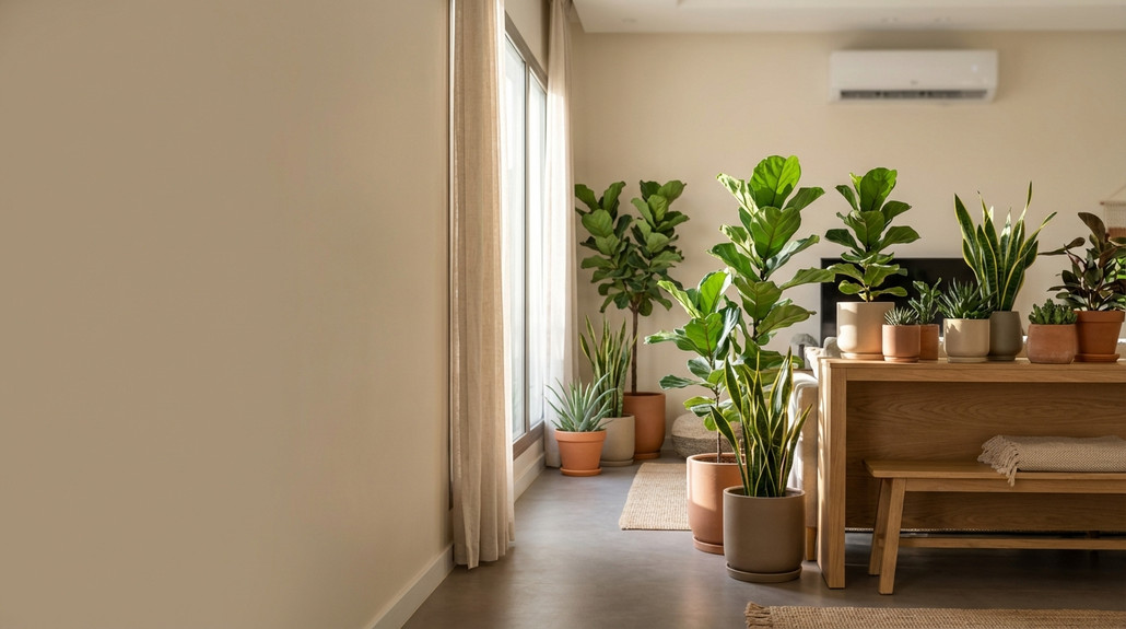 كيفية العناية بالنباتات الداخلية خلال حرارة الصيف في منازل العراق