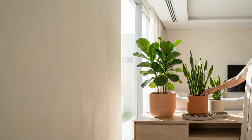 عدد مرات ري النباتات الداخلية بشكل صحيح في منازل الإمارات