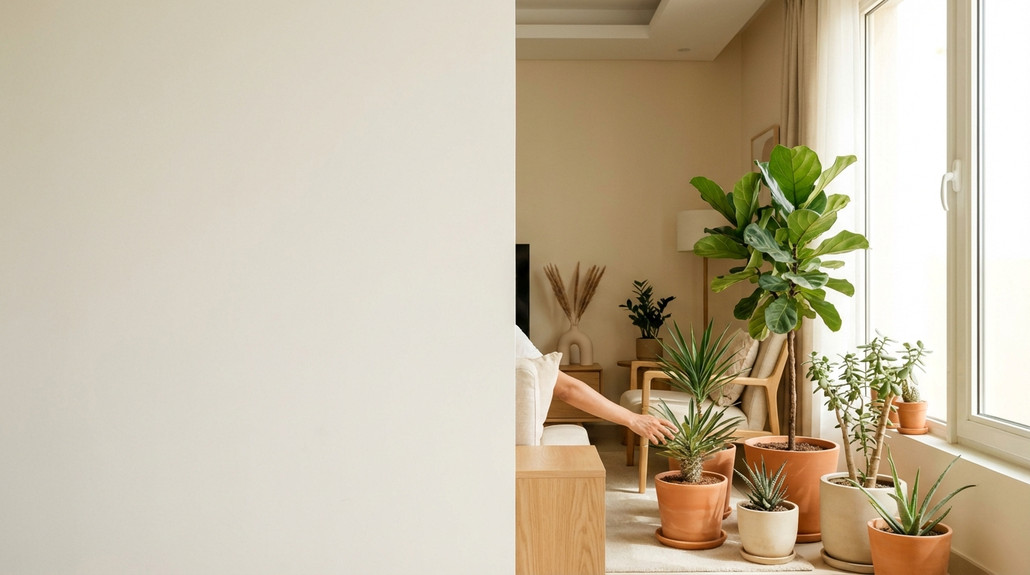 عدد مرات ري النباتات الداخلية بشكل صحيح في منازل العراق