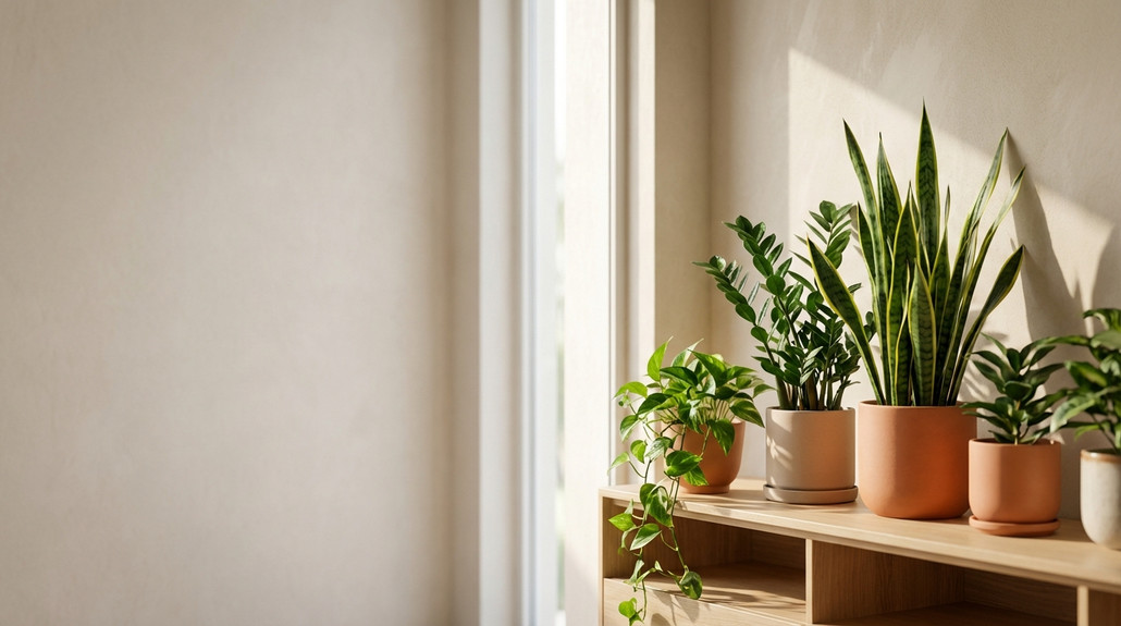 نباتات داخلية سهلة العناية للأشخاص المشغولين في منازل المملكة العربية السعودية