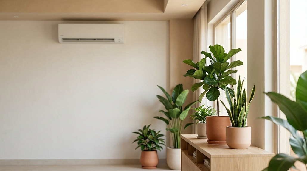 مشاكل النباتات الداخلية الشائعة في المنازل الحارة في منازل المملكة العربية السعودية