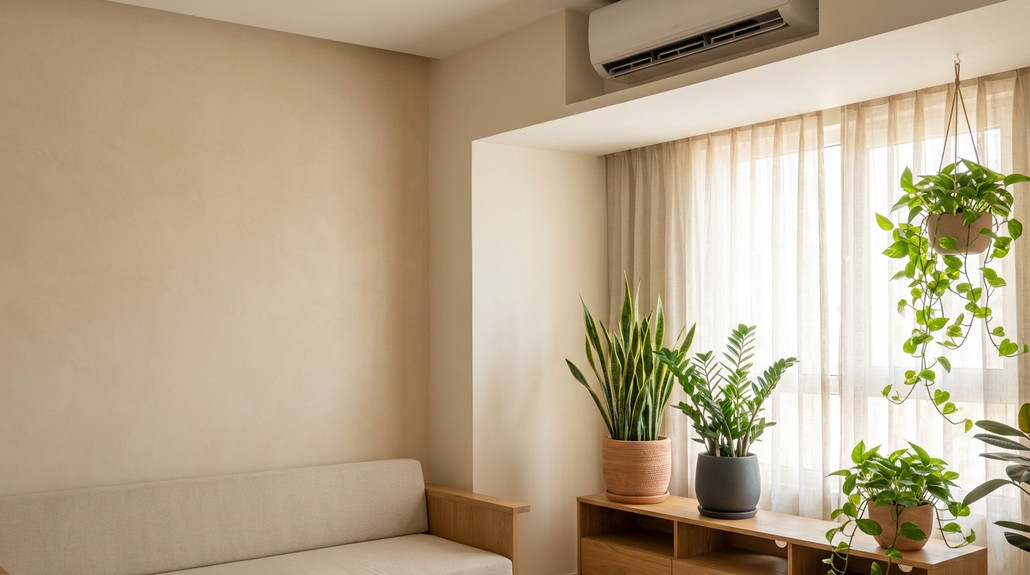 أفضل النباتات الداخلية التي تتحمل الحرارة والمكيف في منازل العراق