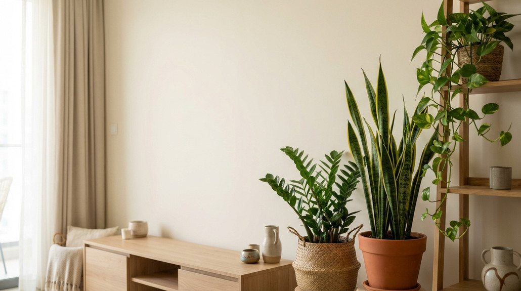 أفضل النباتات الداخلية للشقق ذات الإضاءة المحدودة في منازل العراق
