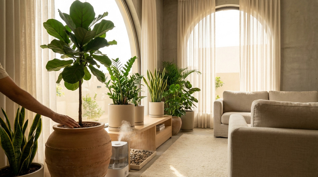 How Indoor Plants Behave Differently in Hot Climates in Saudi Arabia Homes