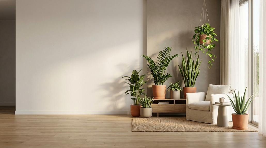 نباتات داخلية سهلة العناية للأشخاص المشغولين في منازل الإمارات