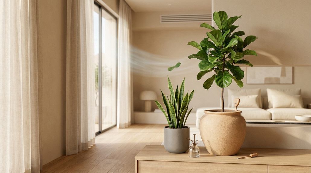 كيف تتأثر النباتات الداخلية بالمناخ الحار في منازل العراق