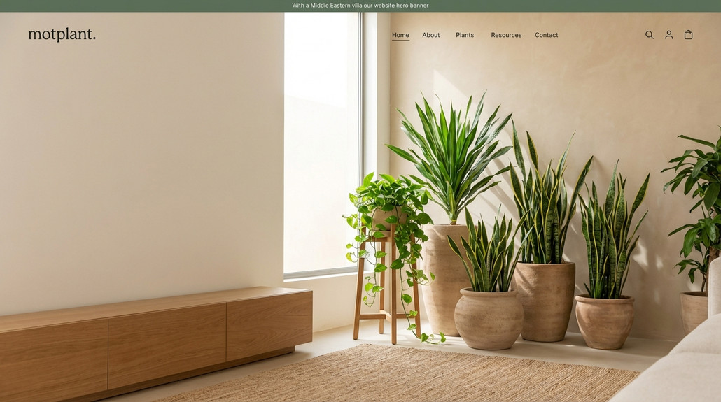 أفضل النباتات الداخلية التي تتحمل الحرارة والمكيف في منازل الإمارات