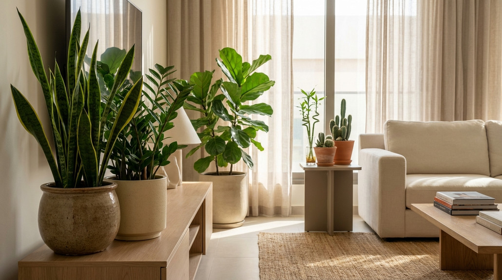 أفضل النباتات الداخلية التي تتحمل الحرارة والمكيف في منازل العراق