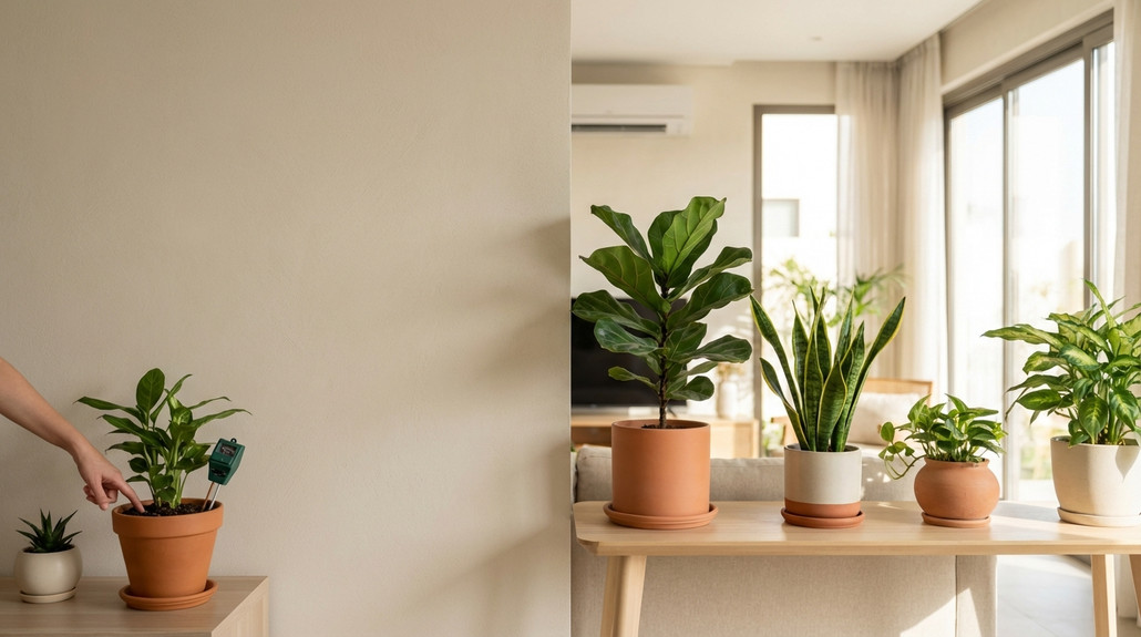 عدد مرات ري النباتات الداخلية بشكل صحيح في منازل السعودية