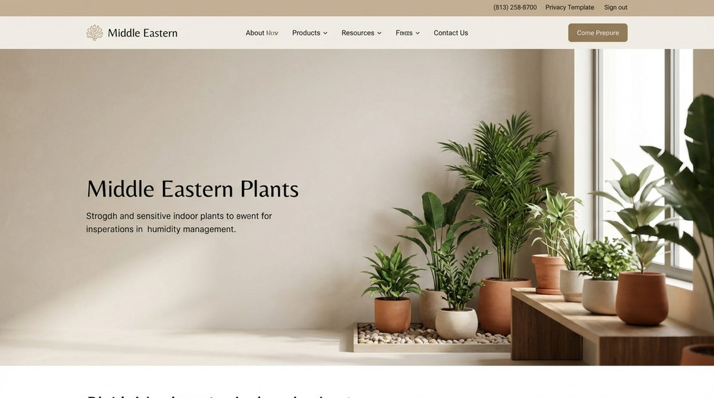 كيف تتأثر النباتات الداخلية بالمناخ الحار في منازل المملكة العربية السعودية