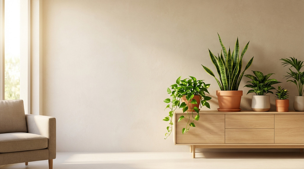 أفضل النباتات الداخلية للمكاتب في الدول الحارة في منازل الإمارات العربية المتحدة