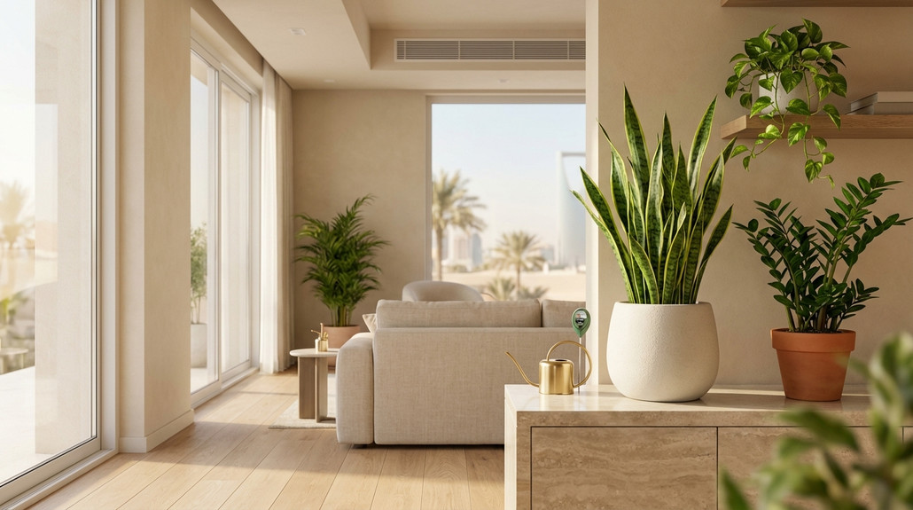 Indoor Plants That Don’t Require Constant Attention in UAE Homes