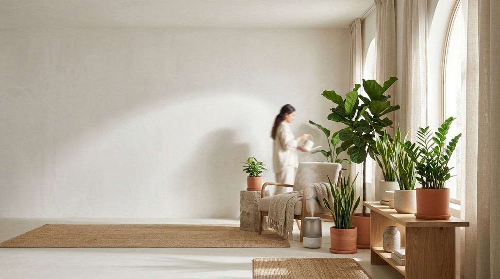 كيفية العناية بالنباتات الداخلية خلال حرارة الصيف في منازل المملكة العربية السعودية