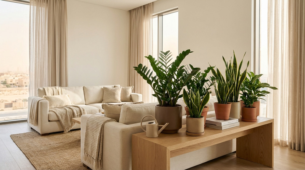 أفضل النباتات الداخلية التي تتحمل الحرارة والمكيف في منازل العراق