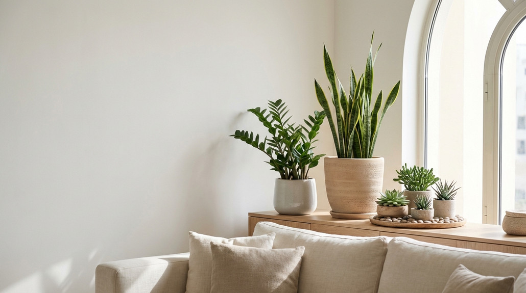 أفضل النباتات الداخلية للشقق ذات الإضاءة المحدودة في منازل الإمارات