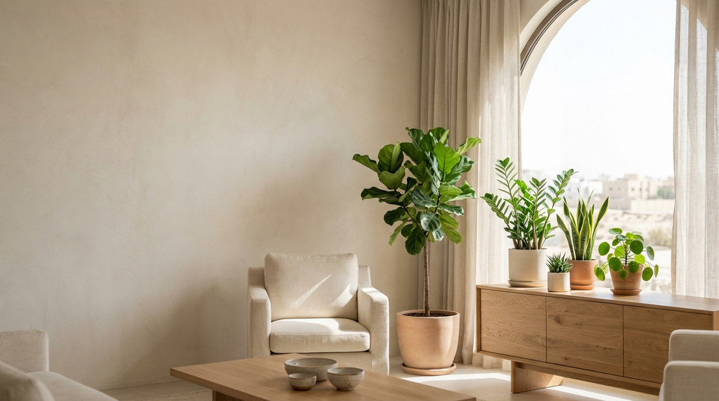 مشاكل النباتات الداخلية الشائعة في المنازل الحارة في منازل العراق