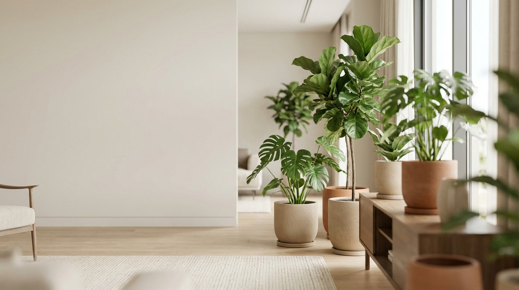 مشاكل النباتات الداخلية الشائعة في المنازل الحارة في منازل السعودية