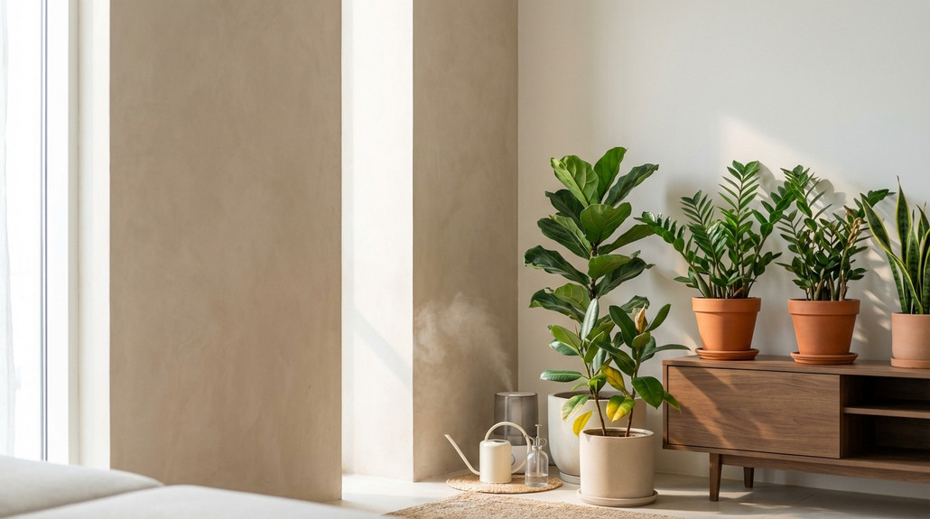 أسباب اصفرار أوراق النباتات الداخلية وكيفية علاجها في منازل الإمارات