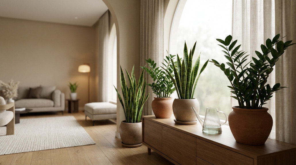 نباتات داخلية سهلة العناية للأشخاص المشغولين في منازل العراق